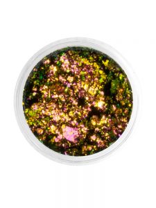 Слюда Юки Grattol - Арт. SYU1179 Розовый, золотой, зеленый