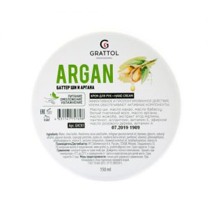 Баттер для рук Grattol ШИ и АРГАНА - Арт. GHCN1