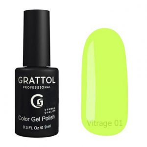 Гель-лак Grattol Color Gel Polish Vitrage 01 - Арт. GTVR01