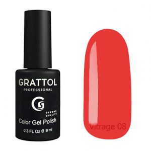 Гель-лак Grattol Color Gel Polish Vitrage 08 - Арт. GTVR08