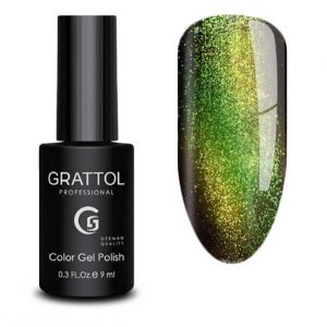 Grattol Color Gel Polish 9D Cat Eye - Арт. GT9D01