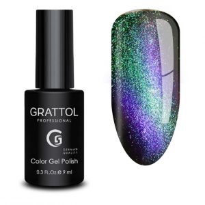 Grattol Color Gel Polish 9D Cat Eye - Арт. GT9D02