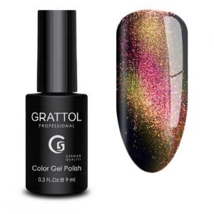 Grattol Color Gel Polish 9D Cat Eye - Арт. GT9D04