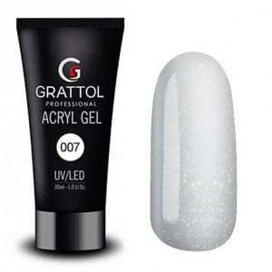 Grattol Acryl Gel 07 с шиммером - Арт. GTAG07