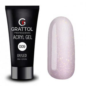 Grattol Acryl Gel 09 с шиммером - Арт. GTAG09